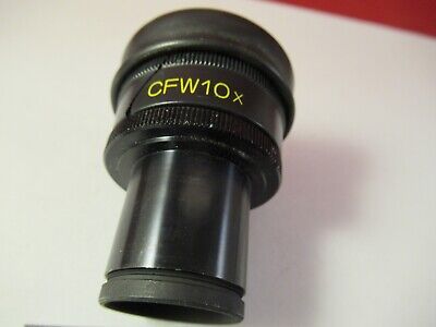 FOR PARTS NIKON CFW10X EYEPIECE OCULAR MICROSCOPE PART AS PICTURED &1E-B-48