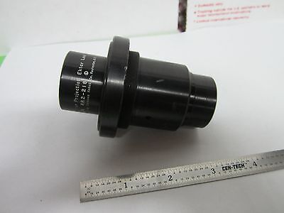 MICROSCOPE PART LENS KODAK 20X CONTOUR PROJECTION OPTICS AS IS ?? BIN#G2-06