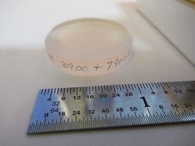 OPTICAL COATED LENS UV ULTRAVIOLET OPTICS AS PICTURED &A3-B-36