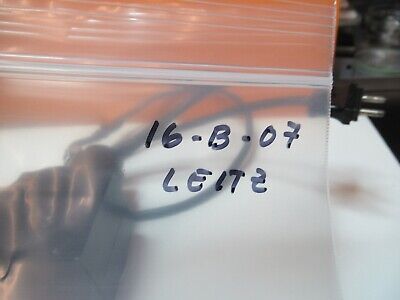 FOR PARTS ILLUMINATOR LAMP LEITZ WETZLAR MICROSCOPE PART AS PICTURED &16-B-07