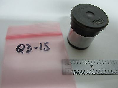 FOR PARTS MICROSCOPE EYEPIECE ZEISS WINKEL 10X OPTICS AS IS BIN#Q3-15