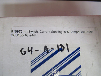 ACUAMP CURRENT SENSING SENSOR DCS100-1C-24-F AS PICTURED #G4-a-131