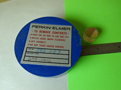 OPTICAL PERKIN ELMER COATED LENS OPTICS #84-A-09