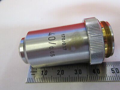 LEITZ WETZLAR OBJECTIVE 40X /170 LENS MICROSCOPE PART AS PICTURED &B2-A-32