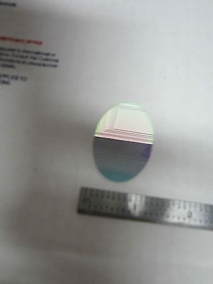 OPTICAL FILTER COATED OVAL MIL SPEC LASER OPTICS #118-2