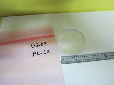 OPTICAL PLANO CONVEX LENS MIL SPEC LASER OPTICS  AS IS BIN#U5-25