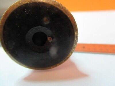 FOR PARTS ANTIQUE BRASS TELESCOPE EXTENDABLE OLD OPTICS AS PICTURED &7B-B-03