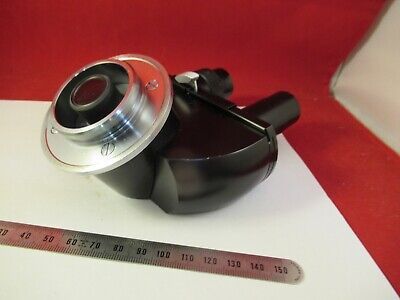 LEITZ BINOCULAR HEAD OPTICS GERMANY MICROSCOPE PART AS PICTURED &8-A-02