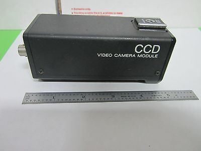 MICROSCOPE INSPECTION VIDEO CAMERA CCD SONY XC-57 OPTICS AS IS BIN#N5-02