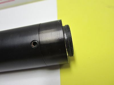 LARGE ZOOM MICROSCOPE VIDEO CAMERA ATTACHMENT OPTICS BIN#53-09