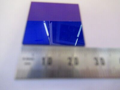 OPTICAL THOR LABS BLUE GLASS FILTER LASER OPTICS AS PICTURED R5-A-81