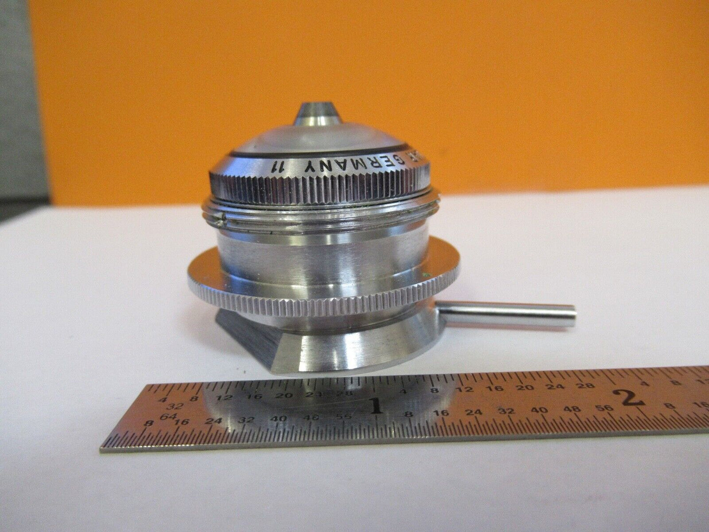 LEITZ WETZLAR GERMANY ULTROPAK "11" LENS MICROSCOPE PART AS PICTURED &5K-A-17