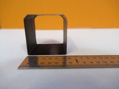 ZEISS GERMANY GLASS PRISM BLOCK MICROSCOPE PART AS PICTURED &15-FT-X46