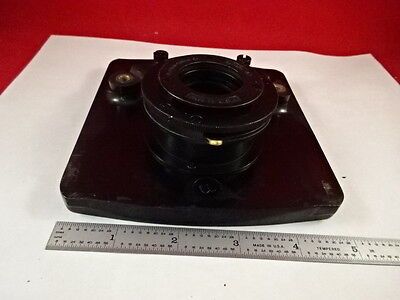 MICROSCOPE PART AO SPENCER STAGE SPECIMEN TABLE AMERICAN OPTICS AS IS B#36-G-07