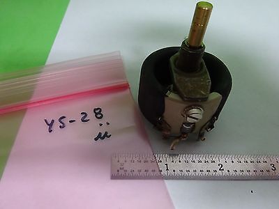 MICROSCOPE PART ZEISS GERMANY RHEOSTAT LAMP ILLUMINATOR CONTROL AS IS BIN#Y5-28