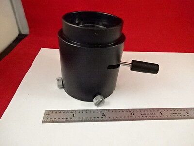 MICROSCOPE PART LENS FILTER ADAPTER ATTACHMENT UNKNOWN MAKER OPTICS AS IS #AM-23