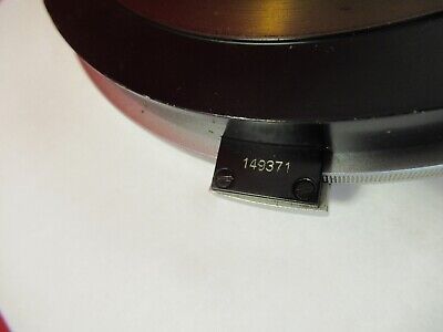 ZEISS POLMI GERMANY STAGE ROTABLE POL POLARIZING MICROSCOPE PART AS PIC &12-A-07