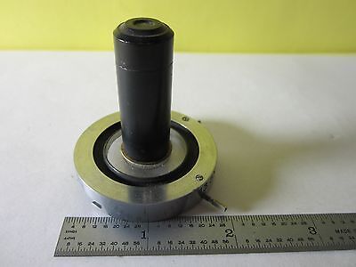 MICROSCOPE PART MOUNTED OBJECTIVE 13.5X OPTICS AS IS BIN#15-B-15