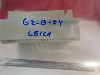 MICROSCOPE PART LEICA GERMANY DMRXA PLASTIC COVER AS IS B#G2-B-04