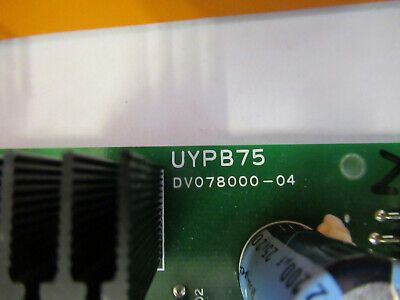 OLYMPUS JAPAN POWER SUPPLY BOARD UYPB75 MICROSCOPE PART AS PICTURED &H1-B-49