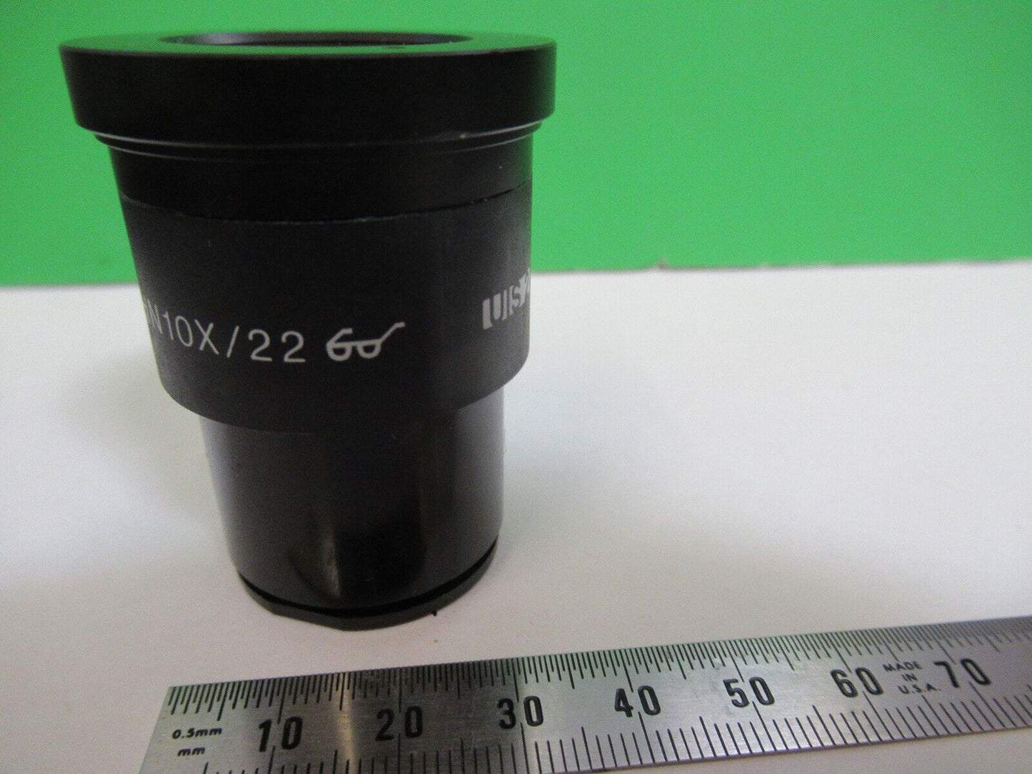 MICROSCOPE EYEPIECE WHN10X/22 LENS OPTICAL OLYMPUS JAPAN OPTICS BIN#H2-A-07