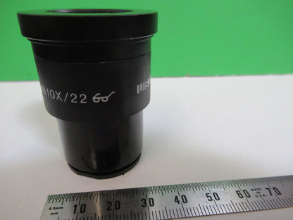 MICROSCOPE EYEPIECE WHN10X/22 LENS OPTICAL OLYMPUS JAPAN OPTICS BIN#H2-A-07