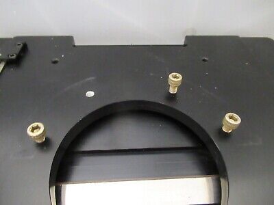 ZEISS GERMANY STAGE SPECIMEN TABLE X-Y MICROSCOPE PART AS PICTURED &TD-1-FT