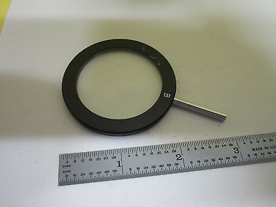 MICROSCOPE PART DIFFUSER B FILTER LENS OPTICS AS IS BIN#U2-B-31