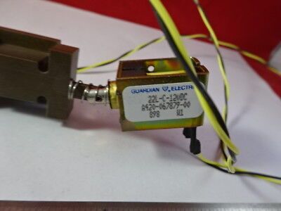 OPTICAL FILTER SOLENOID ACTUATOR LASER OPTICS AS PICTURED &95-70