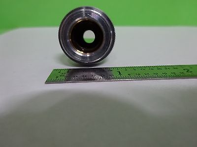 FÜR TEILE MICROSCOPE OBJECTIVE GERMANY OPTICS AS IS BIN#V3-B-17