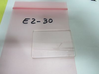 OPTICAL GLASS PLATE WINDOW LASER OPTICS BIN#E2-30