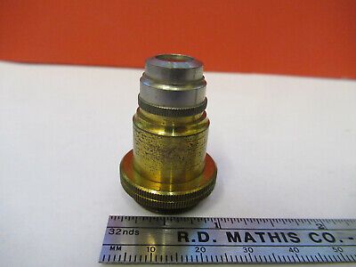 ANTIQUE SEIBERT WETZLAR OBJECTIVE  "2" MICROSCOPE PART AS PICTURED &8z-a-106