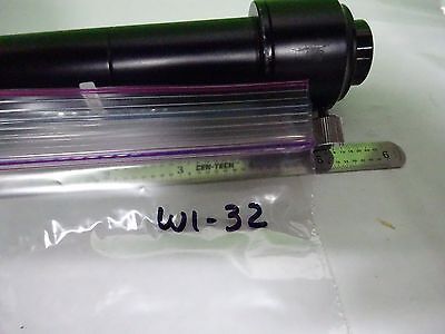 MICROSCOPE PART ADAPTER LENS TUBUS OPTICS AS IS BIN#W1-32