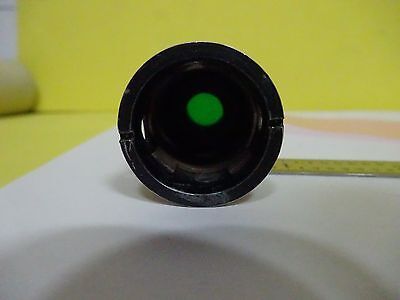 MICROSCOPE PART LEITZ GREEN FILTER ILLUMINATOR TUBUS OPTICS AS IS BIN#X1-67