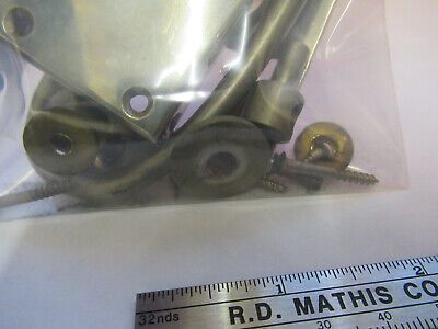 LOCK for WOOD CABINET ANTIQUE SEIBERT WETZLAR MICROSCOPE PART AS PIC &8z-a-105