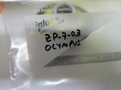 MICROSCOPE PART  OLYMPUS NOSEPIECE WITHOUT OPTICS AS IS BIN#ZP-7-03