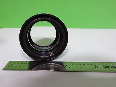 MICROSCOPE PART BRASS MOUNTED LENS from ZEISS GERMANY OPTICS AS IS BIN#Y5-64