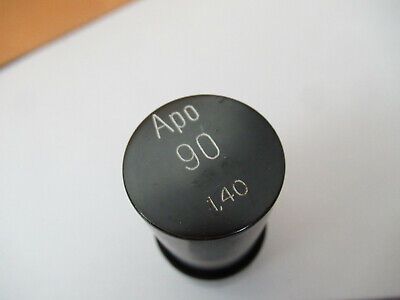 CARL ZEISS EMPTY OBJECTIVE CAN "APO 90"  MICROSCOPE PART AS PICTURED #F2-A-40