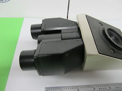 MICROSCOPE PART NIKON HEAD OPTICS AS IS BIN#L1-06