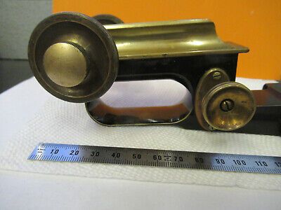 ANTIQUE CARL ZEISS BRASS  limb frame RARE MICROSCOPE PART AS PICTURED P9-A-82