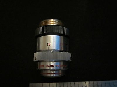 MICROSCOPE PART OBJECTIVE NIKON JAPAN ADJUSTABLE NUMERICAL APERTURE DM40