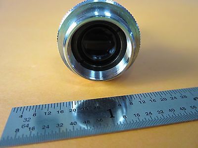 MICROSCOPE OPTICAL PART LEITZ WETZLAR GERMANY OBJECTIVE 6.3X OPTICS BIN#35-05