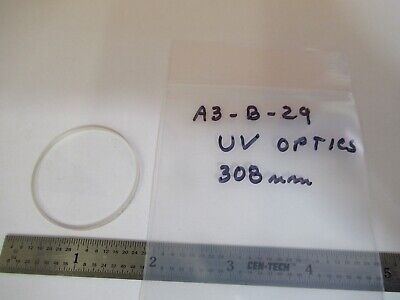 OPTISCHE LINSE UV 308nm OPTIK WIE BESEHEN #A3-B-29