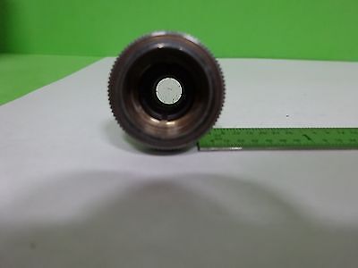 FOR PARTS MICROSCOPE OBJECTIVE SPENCER 10X OPTICS AS IS BIN#K1-M-11