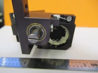 ZEISS GERMANY MOUNTED PRISM SET MICROSCOPE PART AS PICTURED &47-A-08