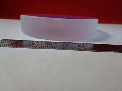 OPTICAL FLAT FUSED SILICA 3" DIA DICHROIC SPIEGEL 1/10 WELLENLASEROPTIK &amp;6-A-26