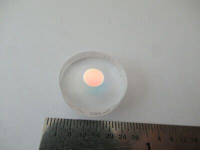 OPTICAL FUSED SILICA COATED FLAT LENS LASER PRO OPTICS AS PICTURED #F2-A-132