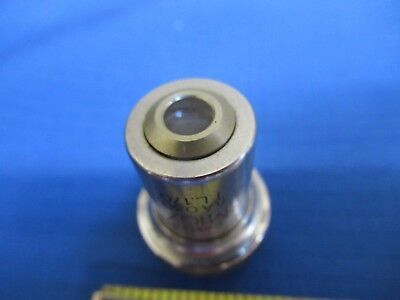 UNITRON JAPAN OBJECTIVE M10X OPTICS MICROSCOPE PART AS PICTURED &S1-A-15