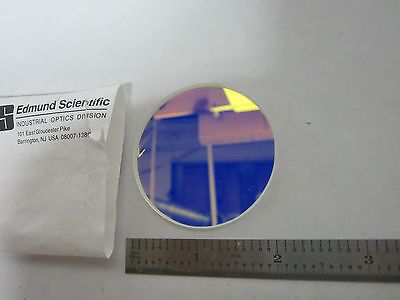 OPTICAL COATED FILTER LASER OPTICS EDMUND SCIENTIFIC  BIN#1