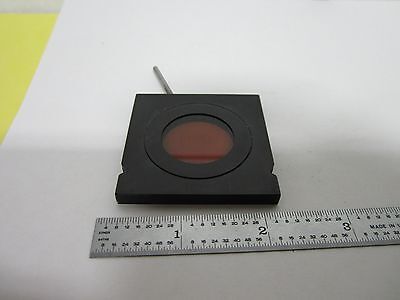 MICROSCOPE FILTER POLARIZER AS IS OPTICS BIN#8X-T-17